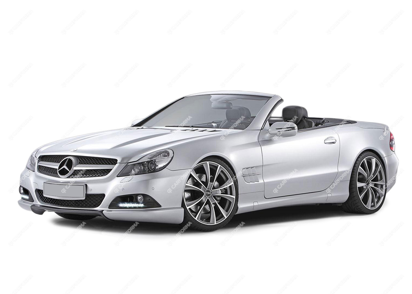 Ворсовые коврики на Mercedes SL (R230) 2001 - 2011