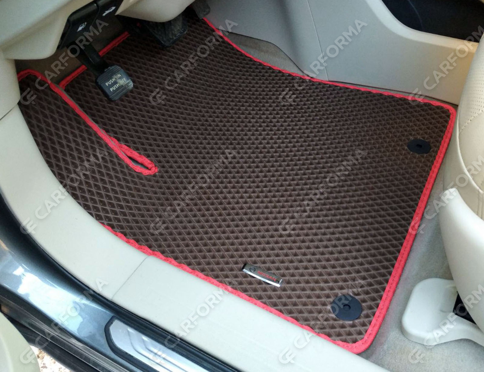 Ворсовые коврики на Nissan Murano (Z52) 2014&nbsp;-&nbsp;2022 в Кемерово