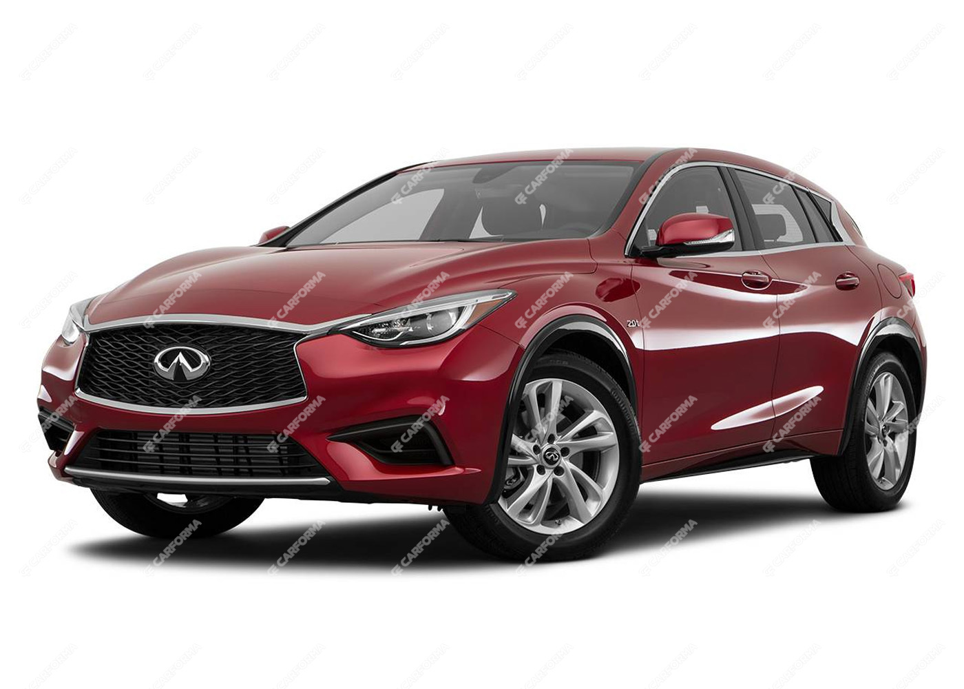 Ворсовые коврики на Infiniti QX30 2015 - 2019