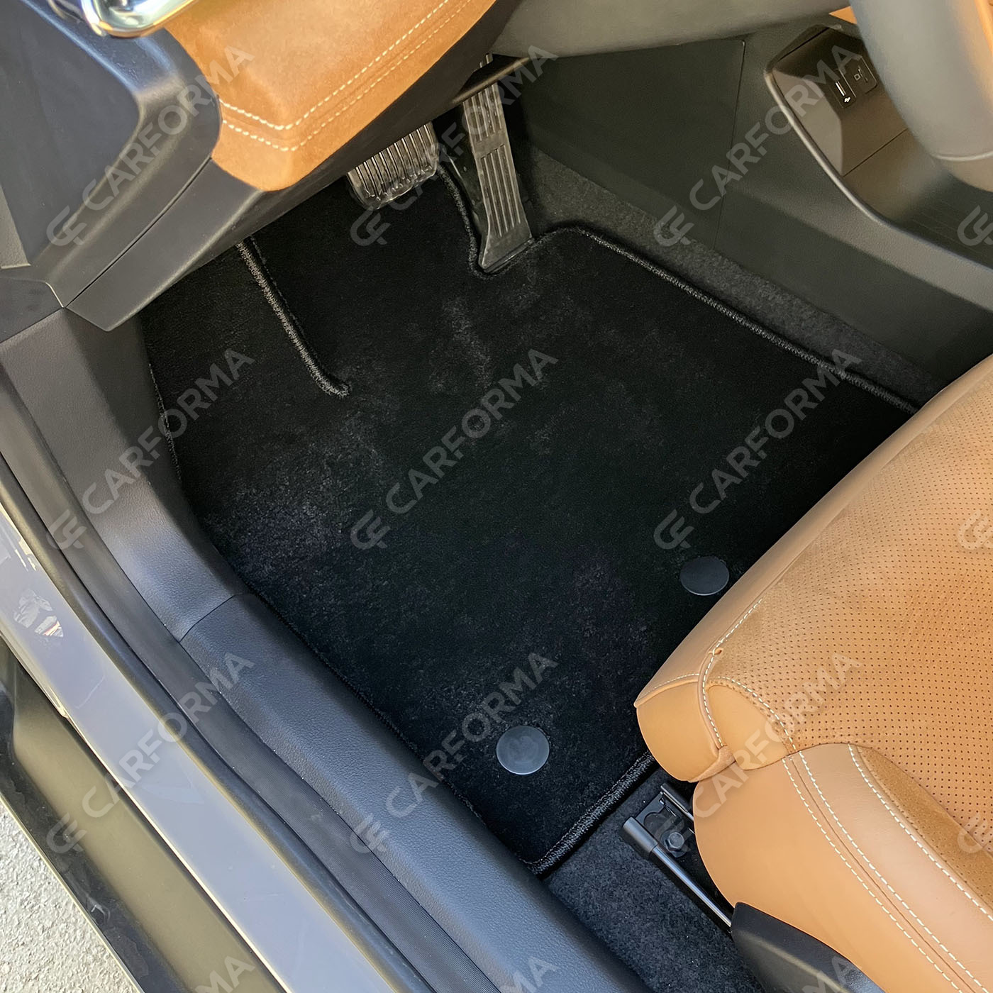 Ворсовые коврики на Mazda EZ-6 2024&nbsp;-&nbsp;2026 в Кемерово