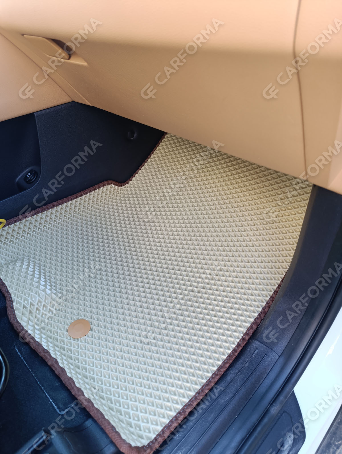 Ворсовые коврики на KIA Carnival IV 7 мест с оттоманками 2020&nbsp;-&nbsp;2026 в Кемерово