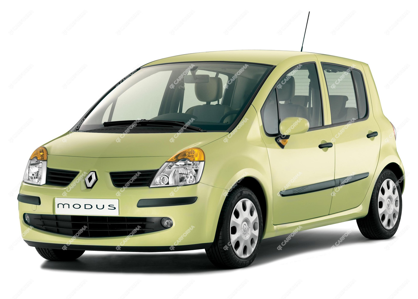 Ворсовые коврики на Renault Modus 2004 - 2012