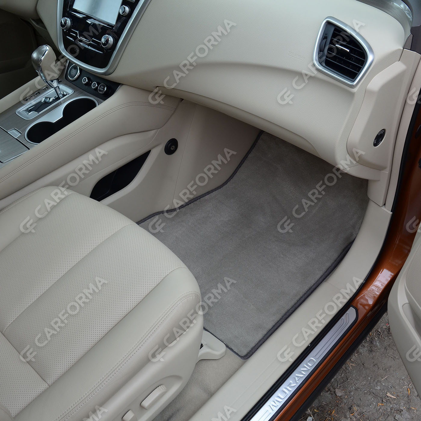 Ворсовые коврики на Nissan Murano (Z52) 2014&nbsp;-&nbsp;2022 в Кемерово