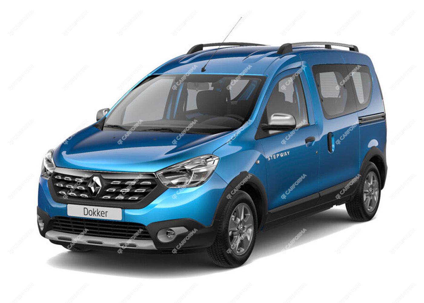 Ворсовые коврики на Renault Dokker Stepway 2018 - 2025