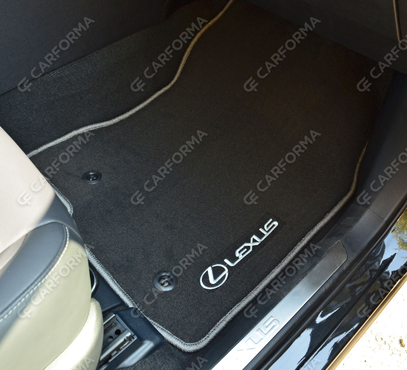 Ворсовые коврики на Lexus NX I 2014&nbsp;-&nbsp;2021 в Кемерово