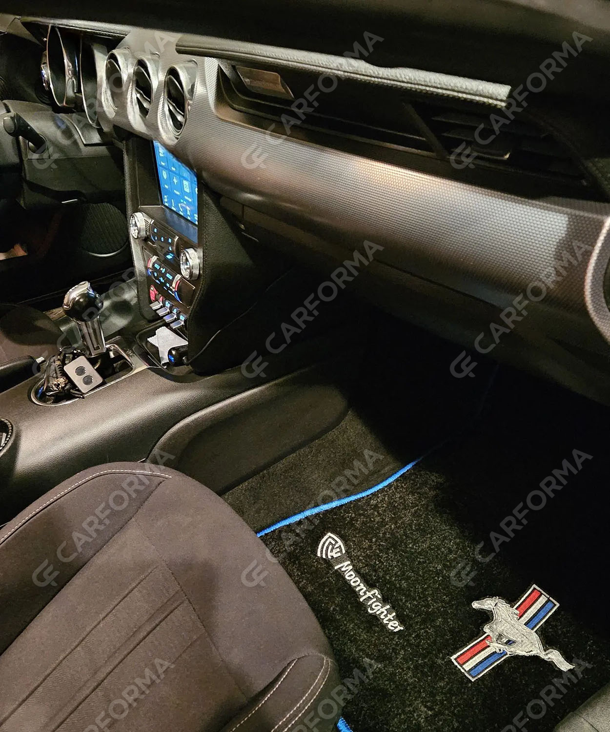Ворсовые коврики на Ford Mustang VI 2013&nbsp;-&nbsp;2023 в Кемерово
