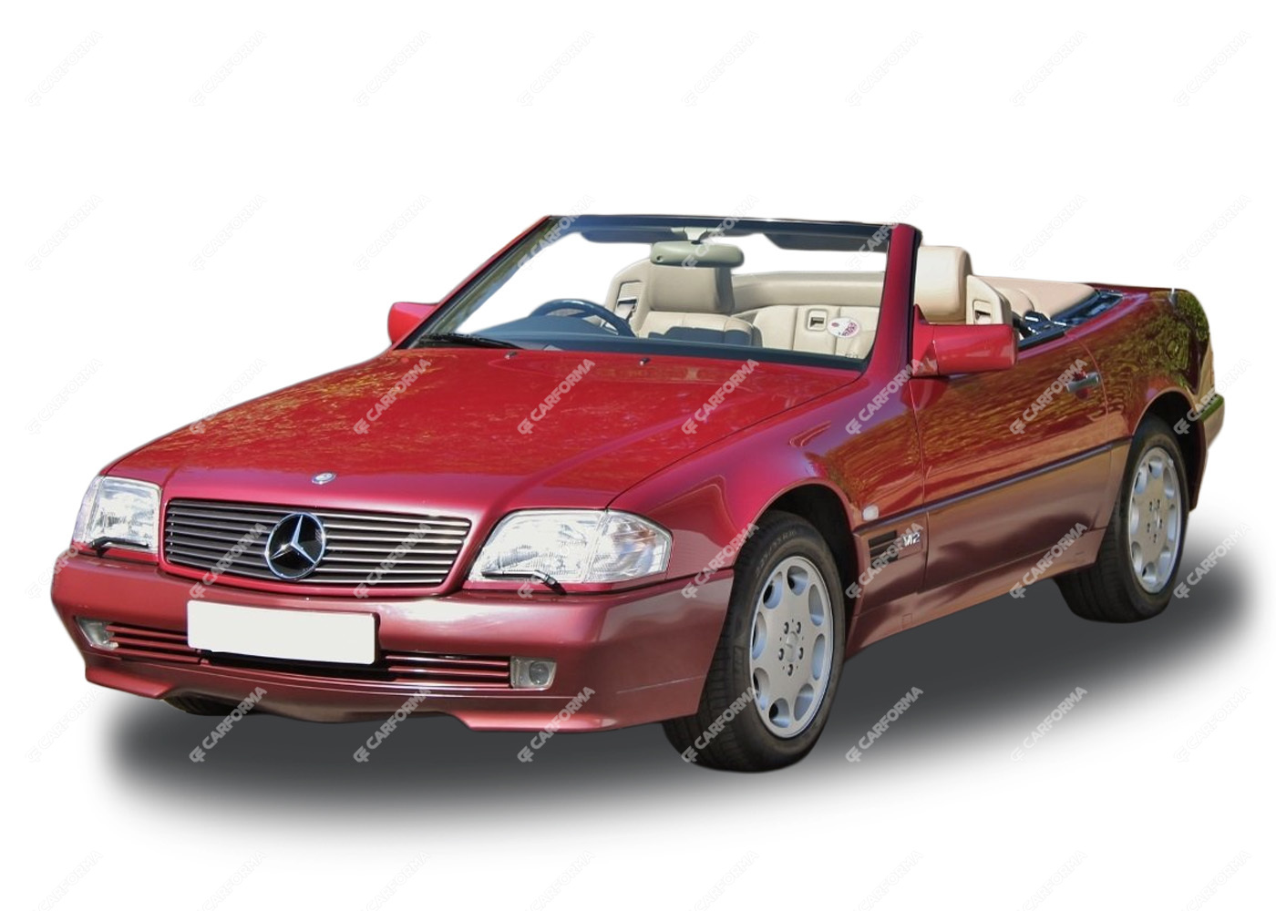 Ворсовые коврики на Mercedes SL (R129) 1989 - 2002