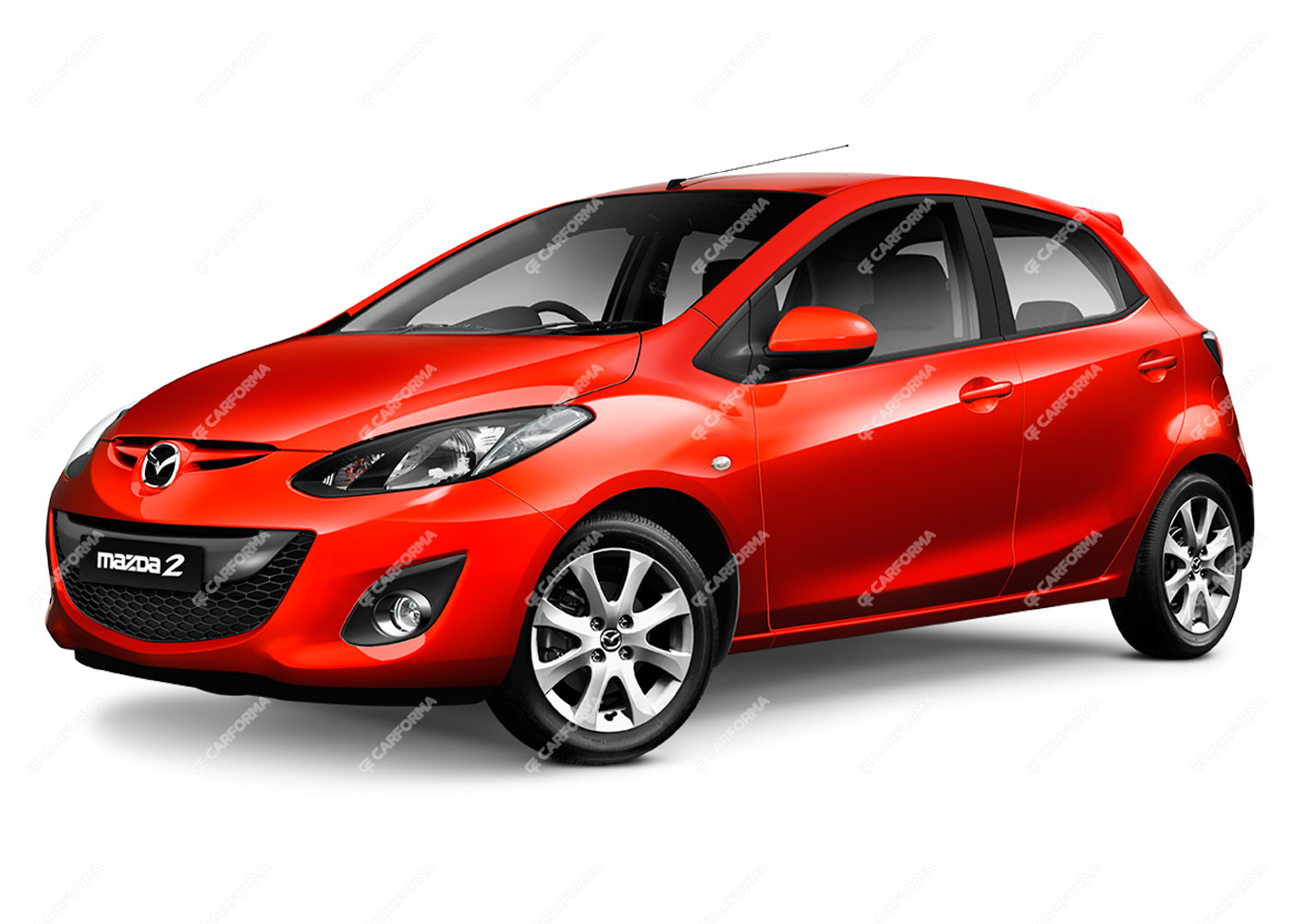 Ворсовые коврики на Mazda 2 2007 - 2015