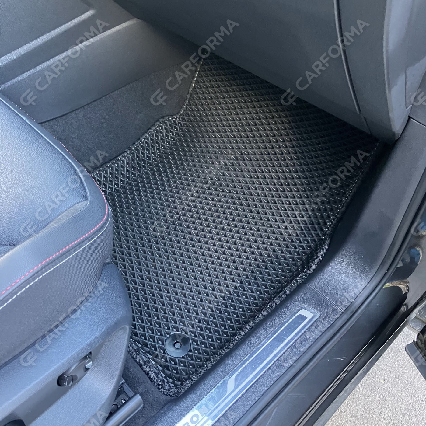 Водительские ворсовые коврики Volkswagen Tayron 2018&nbsp;-&nbsp;2026 в Кемерово