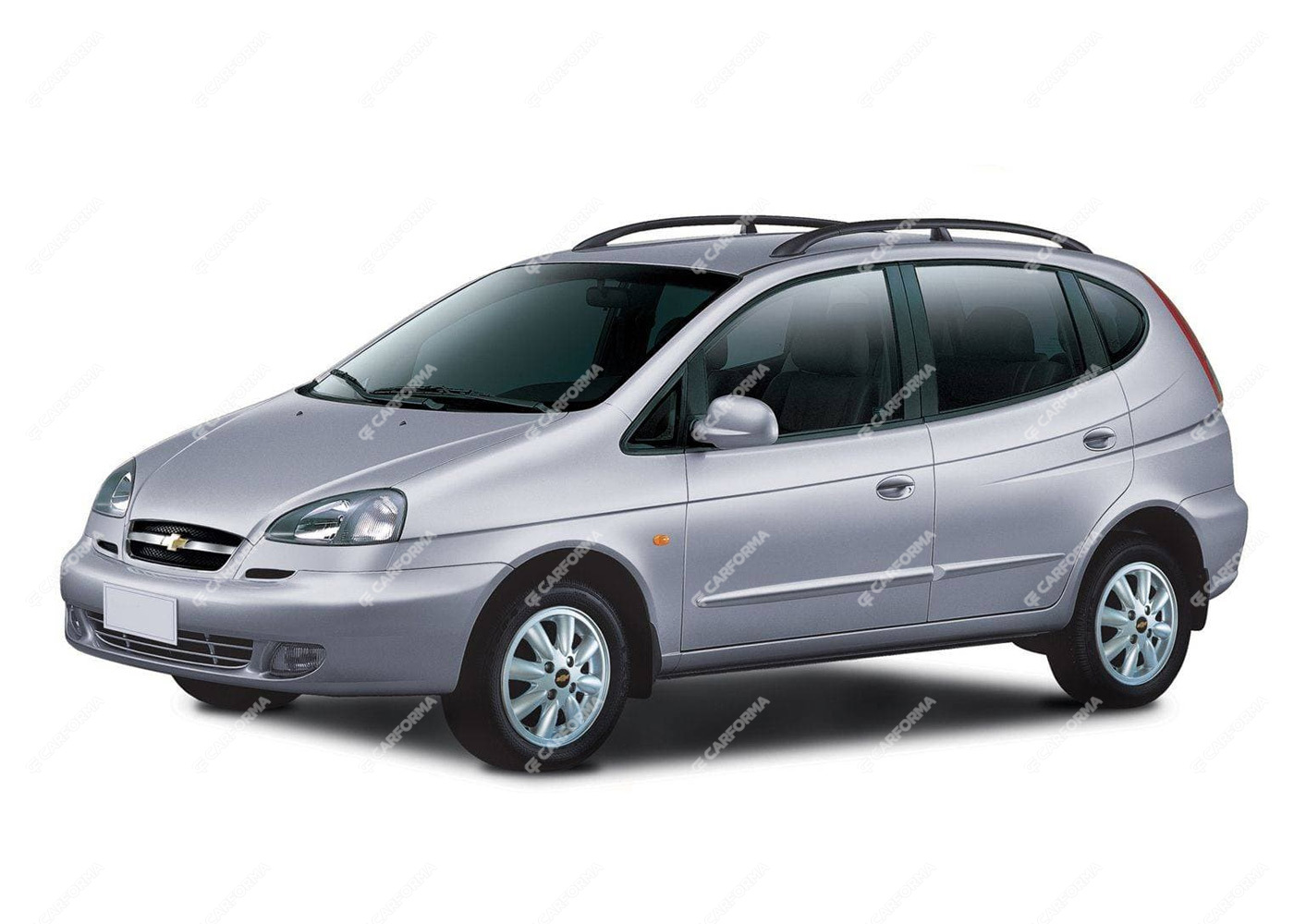 Ворсовые коврики на Chevrolet Rezzo 2004 - 2008