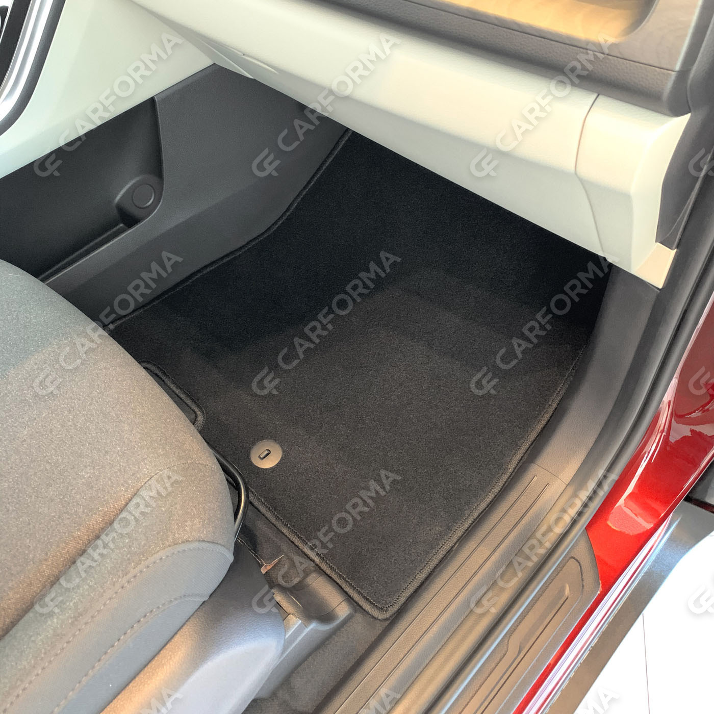 Ворсовые коврики на KIA Carnival IV 7 мест с оттоманками 2020&nbsp;-&nbsp;2026 в Кемерово