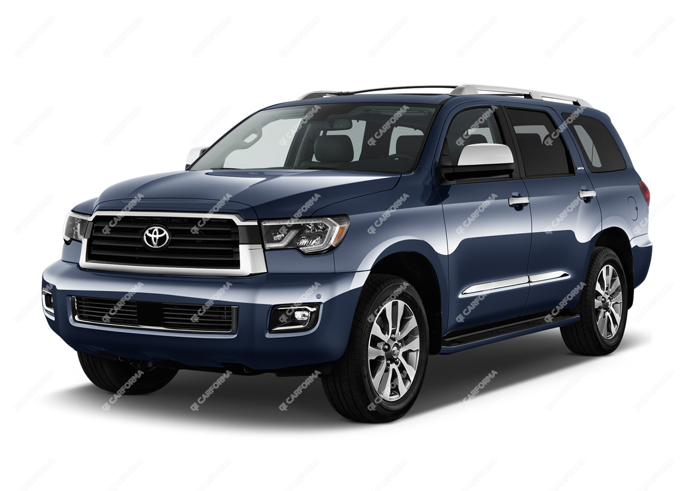 Ворсовые коврики на Toyota Sequoia II 2007 - 2022