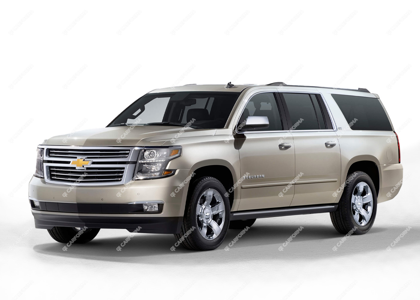 Ворсовые коврики на Chevrolet Suburban 2014 - 2020
