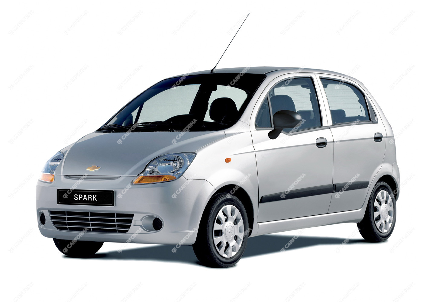 Ворсовые коврики на Chevrolet Spark II 2005 - 2010