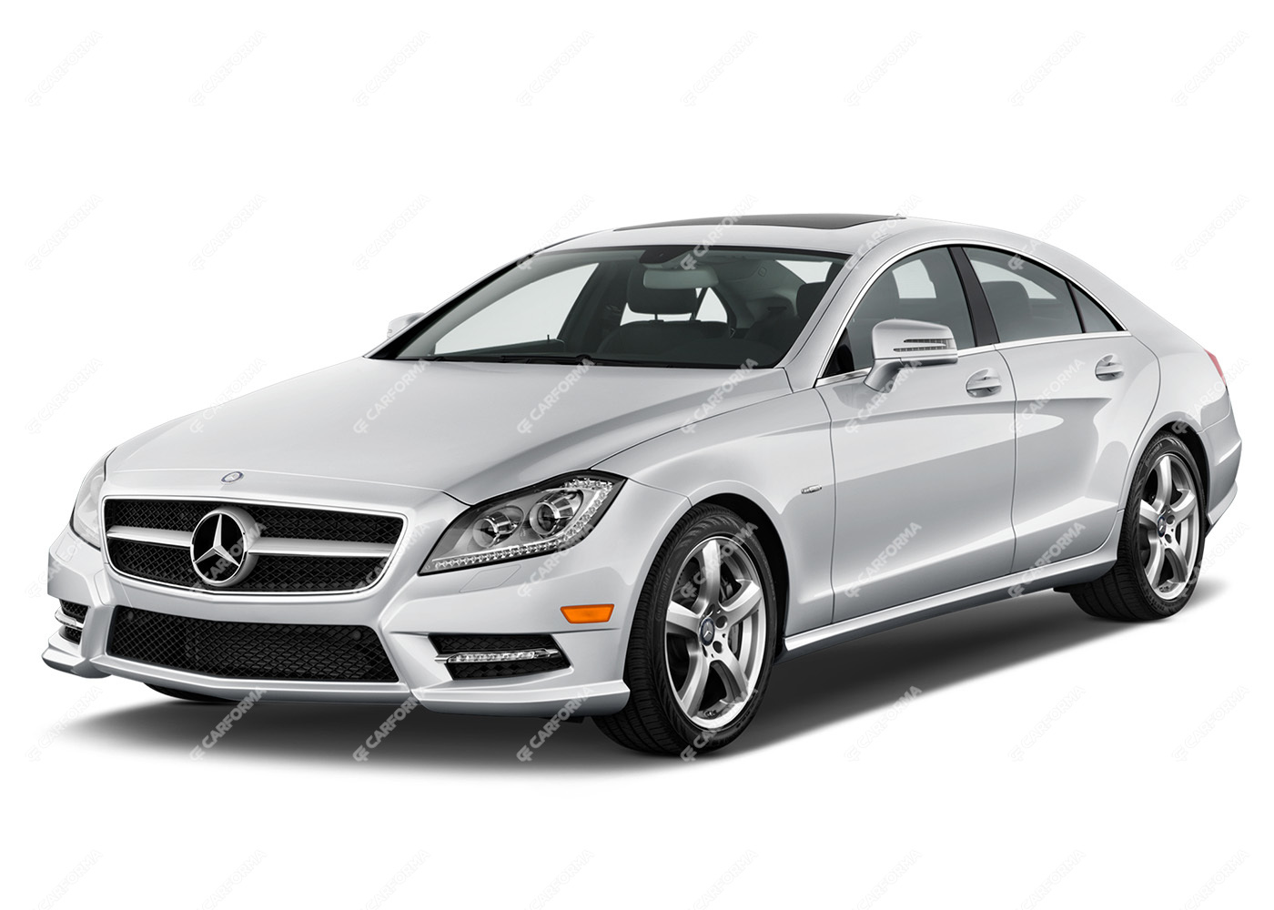 Ворсовые коврики на Mercedes CLS (C218) 2010 - 2017