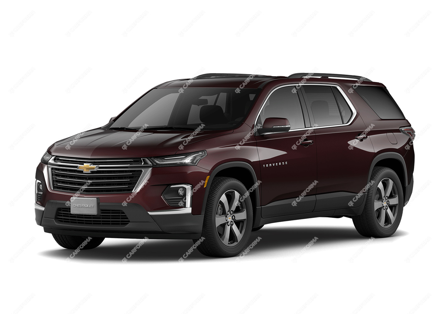 Ворсовые коврики на Chevrolet Traverse 2017 - 2025