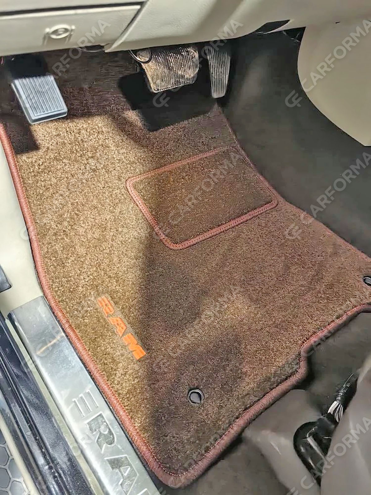 Ворсовые коврики на Dodge RAM IV 2008&nbsp;-&nbsp;2024 в Кемерово