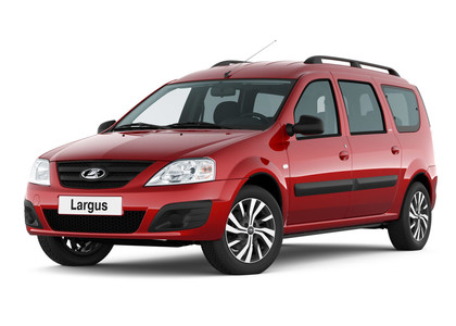 Ворсовые коврики на Lada (ВАЗ) Largus 2012 - 2025 в Кемерово