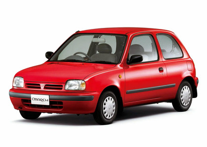 Ворсовые коврики на Nissan March (K11) 1992 - 2002 в Кемерово