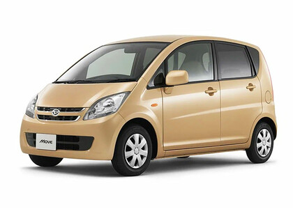 Ворсовые коврики на Daihatsu Move VI 2006&nbsp;-&nbsp;2010 в Кемерово