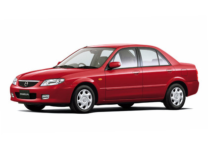 Ворсовые коврики на Mazda Familia (BJ) 1998 - 2003 в Кемерово