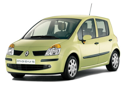 Ворсовые коврики на Renault Modus 2004 - 2012 в Кемерово