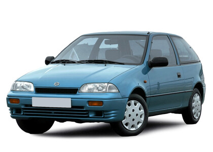 Ворсовые коврики на Suzuki Swift II Европа 1989 - 2004 в Кемерово
