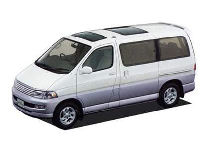 EVA коврики на Toyota Hiace Regius (xH10) 1997 - 2002 в Кемерово