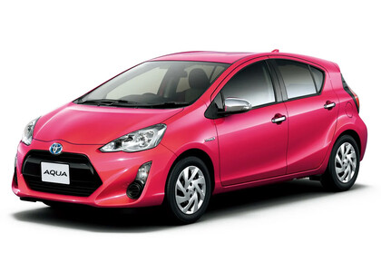 Ворсовые коврики на Toyota Aqua (P10) 2011 - 2021 в Кемерово