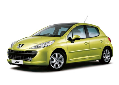 Ворсовые коврики на Peugeot 207 2006 - 2012 в Кемерово