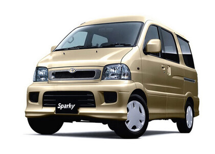 Коврики на Toyota Sparky 2000 - 2003 в Кемерово