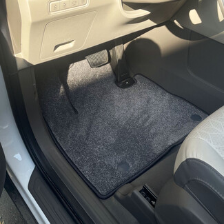 Ворсовые коврики на KIA Carnival IV 7 мест с оттоманками 2020&nbsp;-&nbsp;2026 в Кемерово