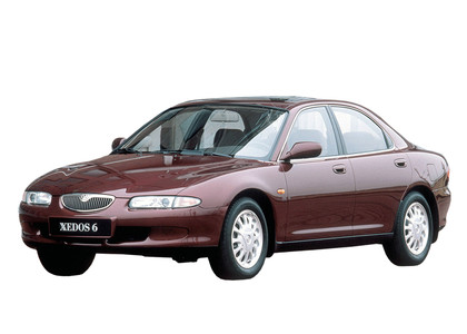 Ворсовые коврики на Mazda Xedos 6 1992 - 2000 в Кемерово