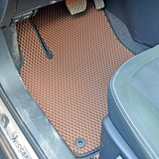Ворсовые коврики на Nissan Qashqai+2 (J10) 2008 - 2013 в Кемерово