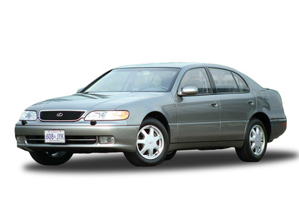 Ворсовые коврики на Lexus GS I 1993 - 1997 в Кемерово