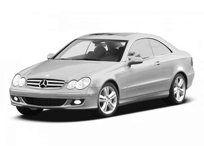 Коврики на Mercedes CLK (C209) 2002 - 2009 в Кемерово