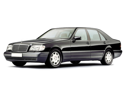 Ворсовые коврики на Mercedes S (W140) 1991 - 1998 в Кемерово