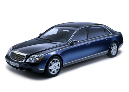 Ворсовые коврики на Maybach 62 и 62S 2002 - 2013 в Кемерово