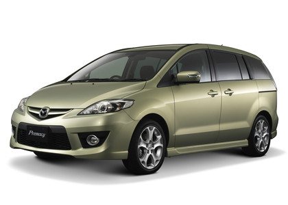 Ворсовые коврики на Mazda Premacy II 2005 - 2010 в Кемерово