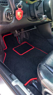 Ворсовые коврики на Porsche 911 (996) 1997&nbsp;-&nbsp;2005 в Кемерово