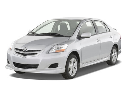 Ворсовые коврики на Toyota Belta 2005 - 2012 в Кемерово