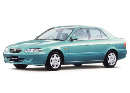 Ворсовые коврики на Mazda Capella VII 1997 - 2002 в Кемерово