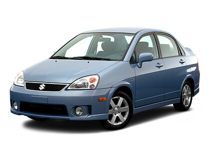 Ворсовые коврики на Suzuki Aerio I 2001 - 2004 в Кемерово