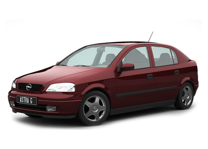 EVA коврики на Opel Astra G 1998 - 2004 в Кемерово