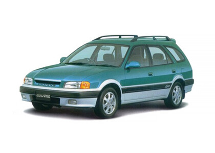 Ворсовые коврики на Toyota Sprinter Carib (E11) 1995 - 2002 в Кемерово